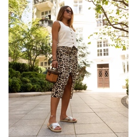 Pantofole traforate in argento di Awet d'argento 2