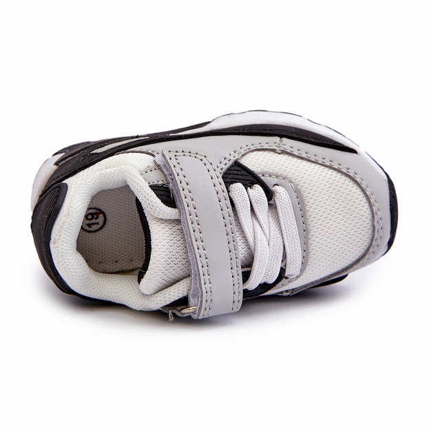Sneaker Sports Sports Velcro grigio 3