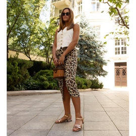 Sandali Rababa rosa con tacco basso 2