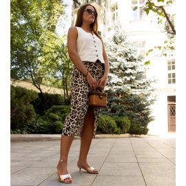 Ciabatte rosa Maloua con tacco basso 1