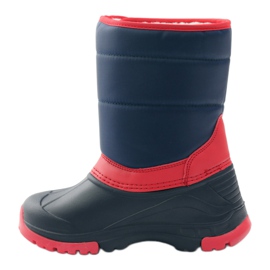 American Club Stivali invernali americani super leggeri rosso blu navy 2