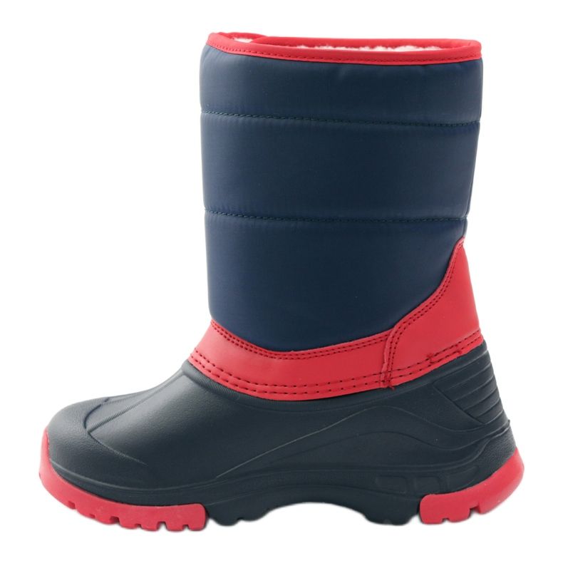 American Club Stivali invernali americani super leggeri rosso blu navy 2