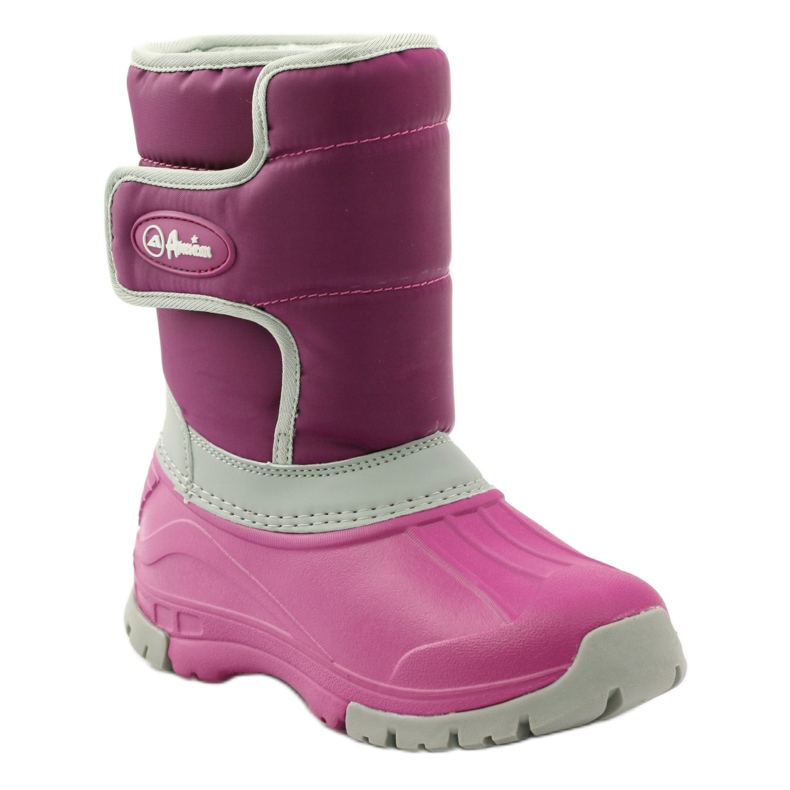 American Club Stivali invernali stivali americani super leggeri rosa grigio 1