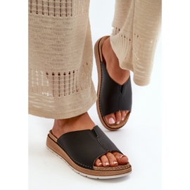 Comode Infradito da Donna Realizzate in Eco Pelle Inblu GS0003I1 Nero 1