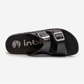 Comode Infradito da Donna Con Fibbie Inblu CP000034 Nero 1