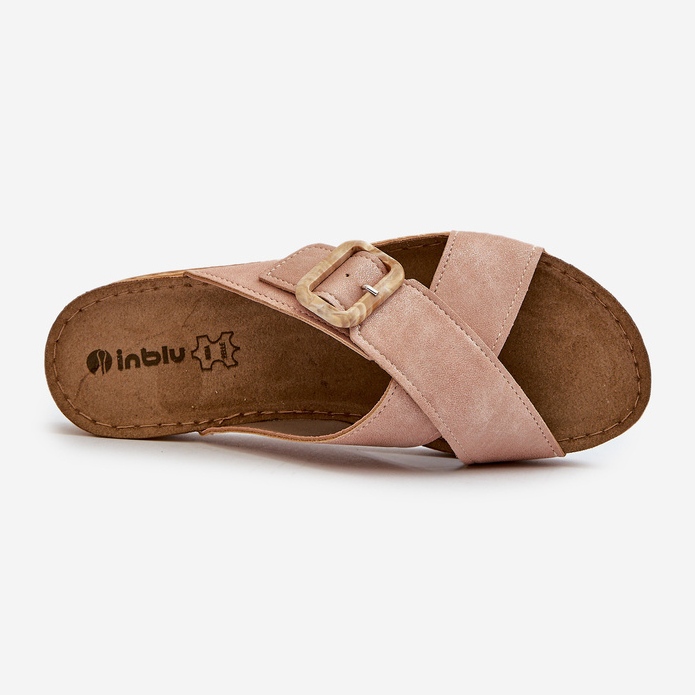 Comode Infradito da Donna Con Fibbia Inblu VO000012 Rosa chiaro 1