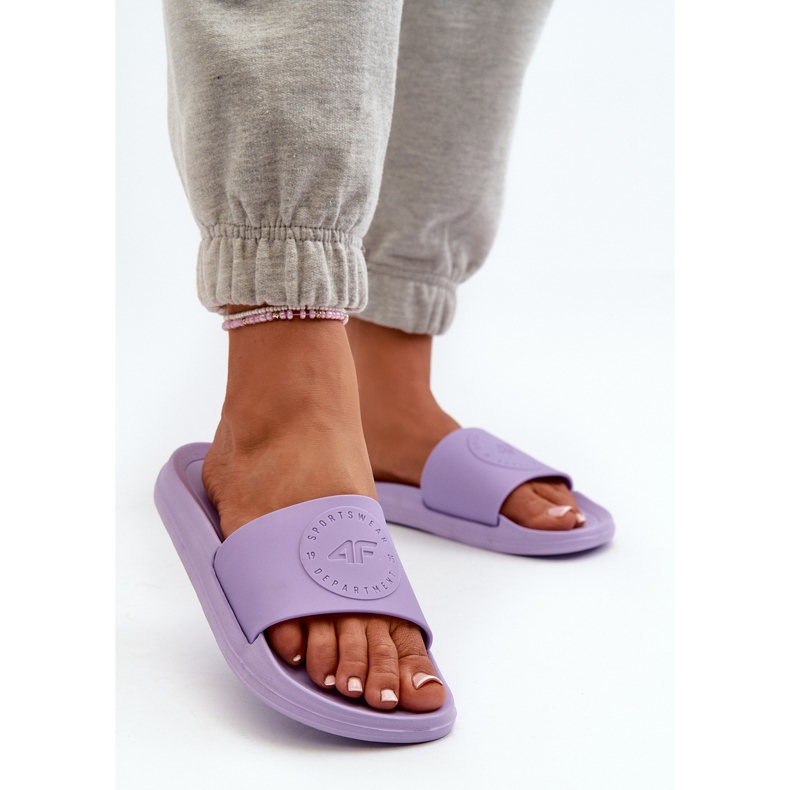 Infradito da donna 4FMM00FFLIF045-52S Viola 2