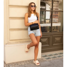 Infradito Amina beige massicce 1