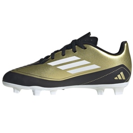 Scarpe Adidas F50 Club Messi Jr FxG IG9319 d'oro 1