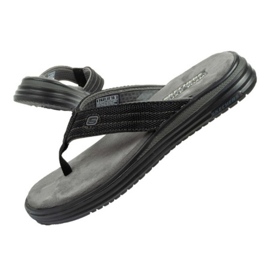 Infradito Skechers Proven M 204577 Blk nero 1