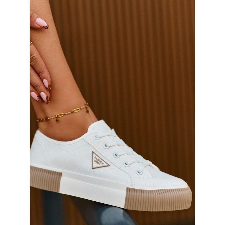 Sneakers Basse da Donna Enalae Bianco bianca 1