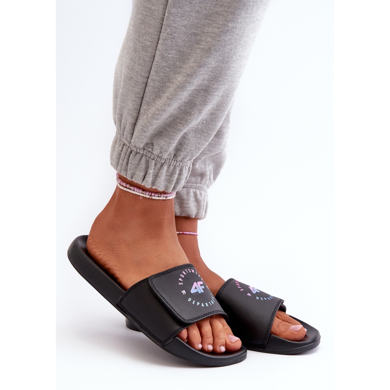 Infradito da bambino 4FJMM00FFLIF042-20S Nero 2