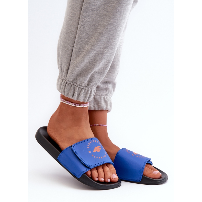 Infradito da ragazzo 4FJMM00FFLIM043-33S Blu 2