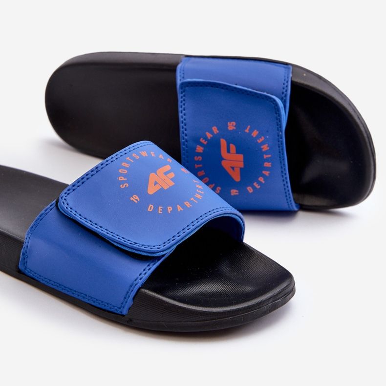 Infradito da ragazzo 4FJMM00FFLIM043-33S Blu 1