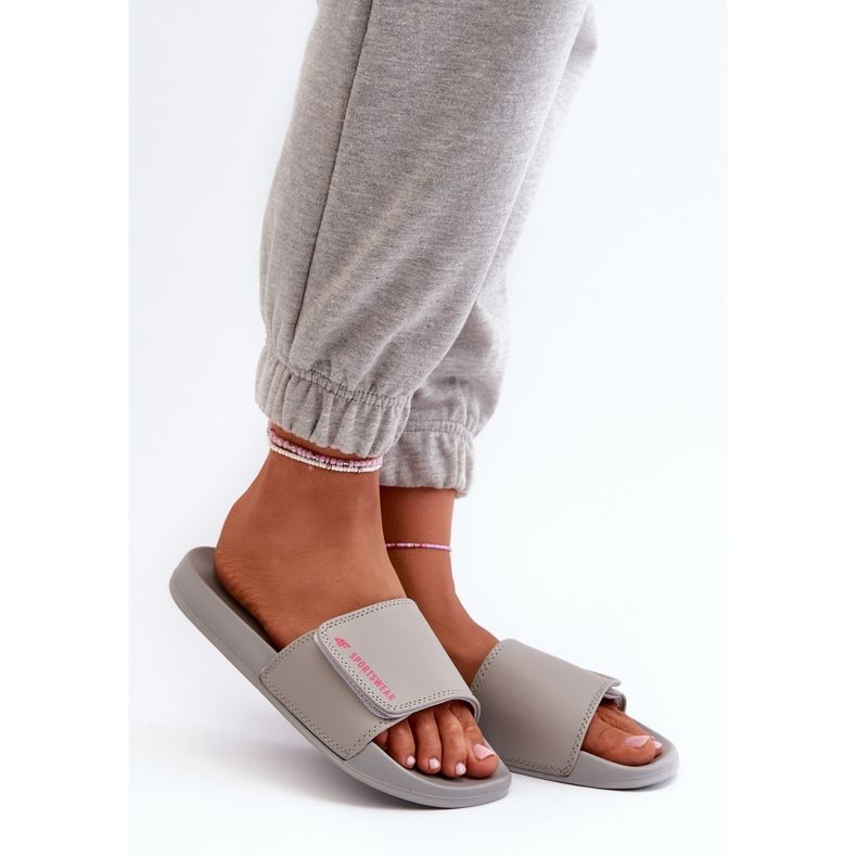 Infradito da Donna 4FMM00FFLIF031A-25S Grigio 2
