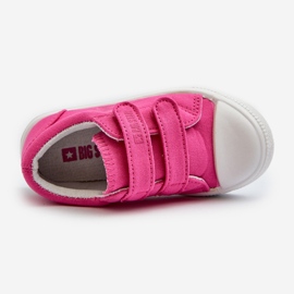 Scarpe da ginnastica con velcro per bambini Big Star NN374113 Fucsia rosa 2