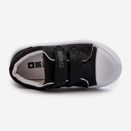 Scarpe da ginnastica con velcro per bambini Big Star NN374111 Nere nero 2