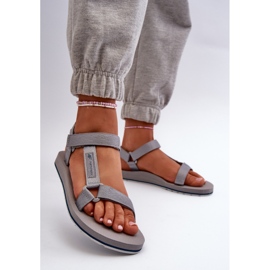 Sandali Sportivi da Donna 4FRSS24FSANF054-20S Grigi grigio 2