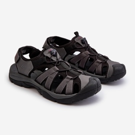 Comodi Sandali da Uomo 4FRSS24FSANM058-23S Grigi grigio 2