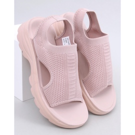 Sandali Nicai Pink con suola sportiva rosa 1
