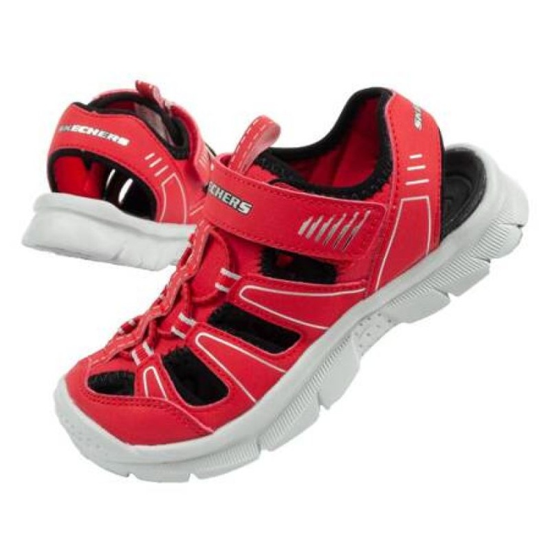 Sandali Skechers Relix 406520L/RDBK rosso 1