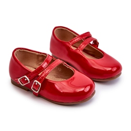 Ballerina per bambini dipinti con strisce rosse rosso 1
