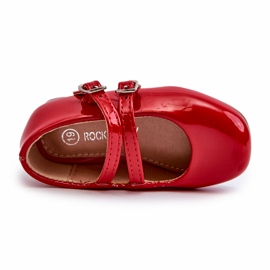 Ballerina per bambini dipinti con strisce rosse rosso 2