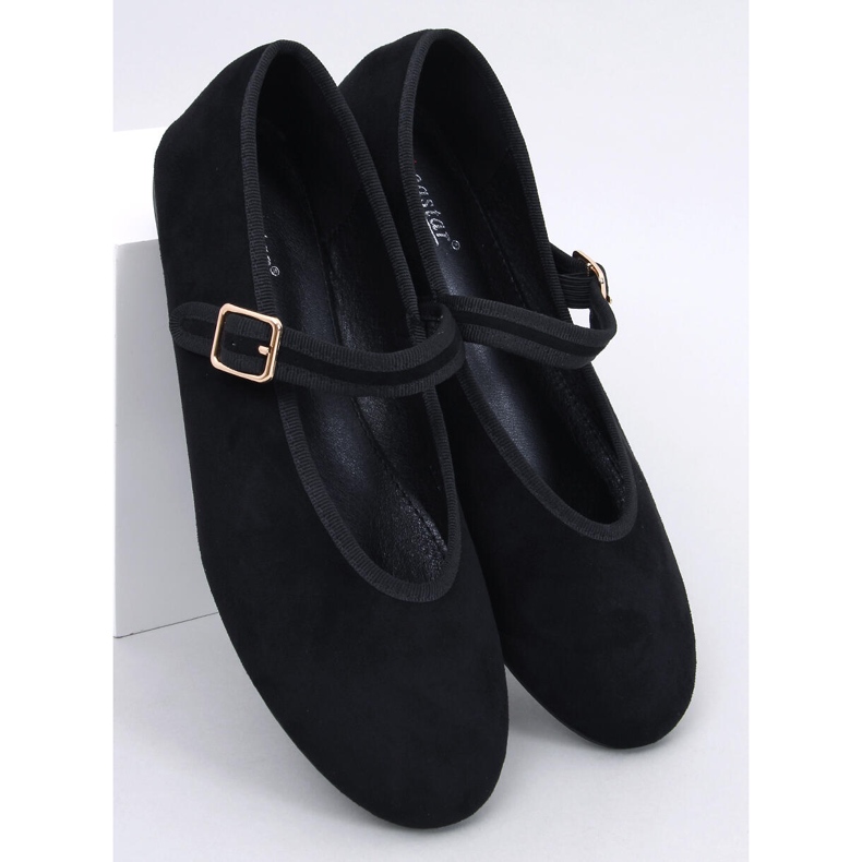 Ballerine con cinturino Soltani Nero 1