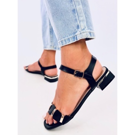 Seastar Sandali Clary neri con tacco basso nero 2