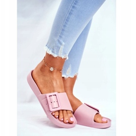Pantofole da Donna Big Star con Fibbia Rosa FF274A387 1