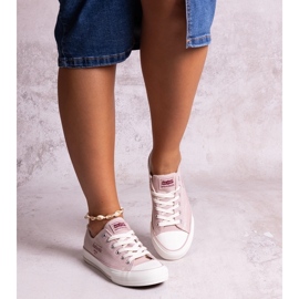 Scarpe da ginnastica rosa Big Star NN274239 1