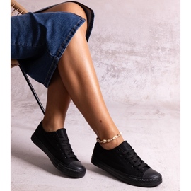 Sneaker Rashidah nere lucide nero 1