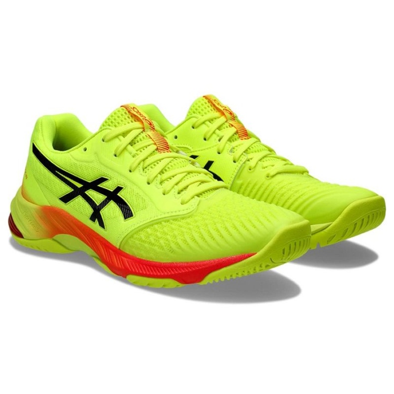 Scarpe Asics Netburner Ballistic Ff 3 Parigi 1051A087-750 verde 1