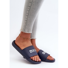 Infradito da donna leggere Big Star NN274A658 Blu Navy 1