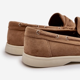 Mocassini Uomo in Eco Camoscio Beige Rivanell 2