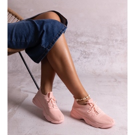 Sneakers in tessuto rosa di Madi 2