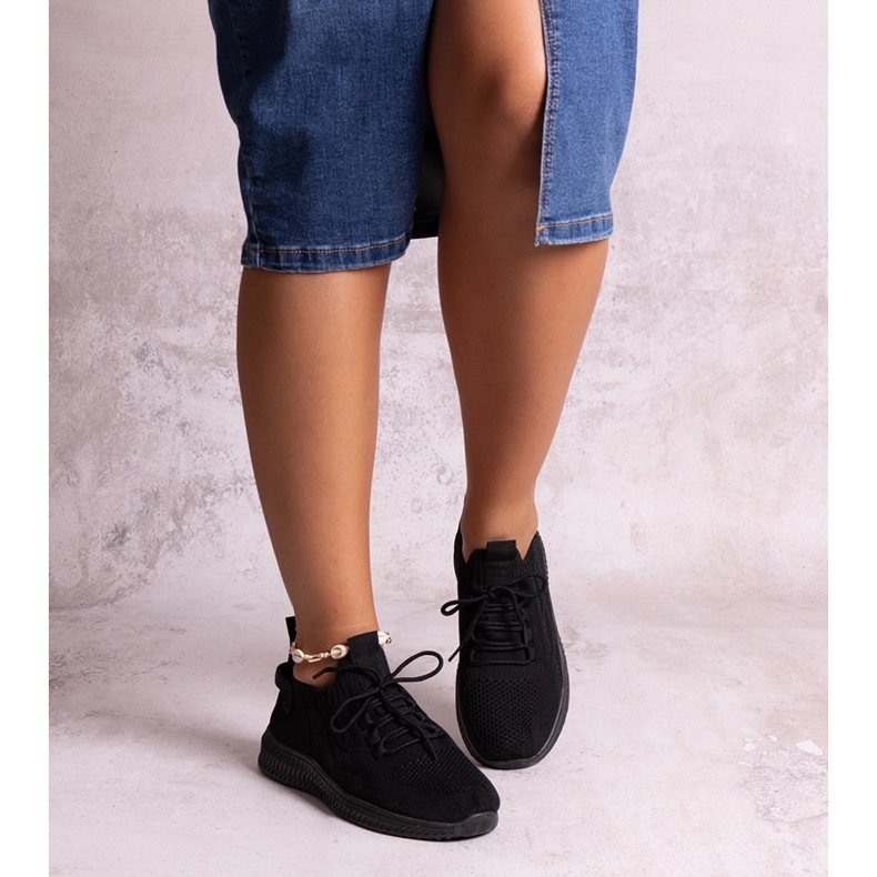 Sneaker sportive Khitam nere nero 1