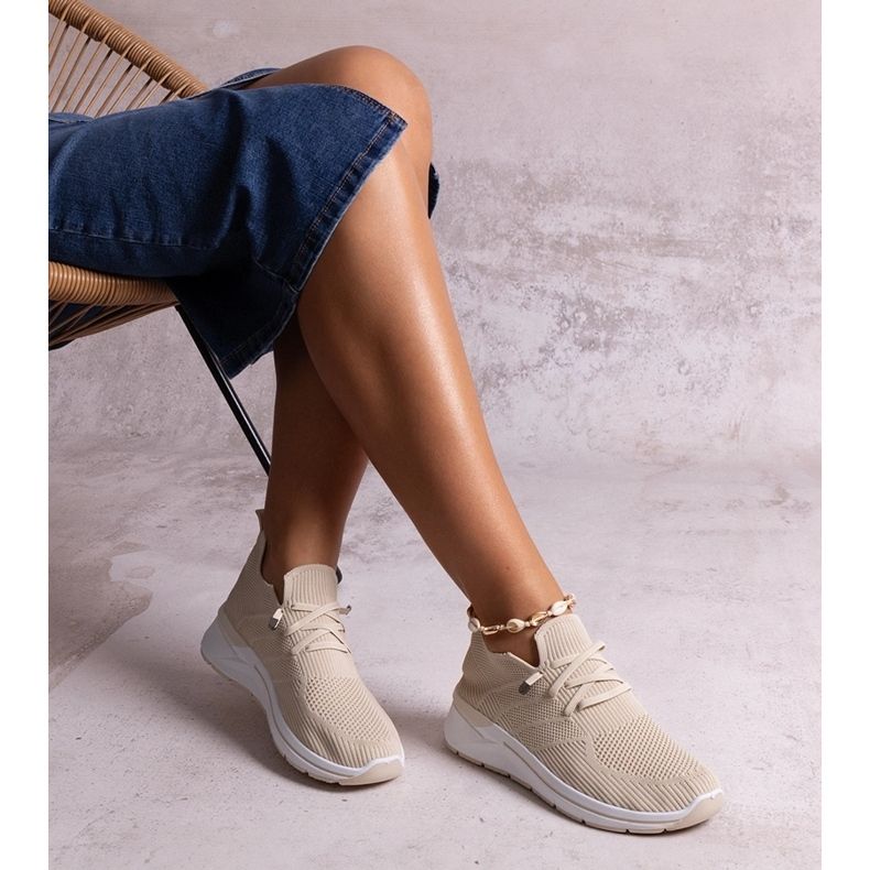 Sneakers slip-on Gaberla beige 1