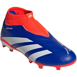 Scarpe da calcio Adidas Predator League Ll Fg Jr IF6356 blu 1