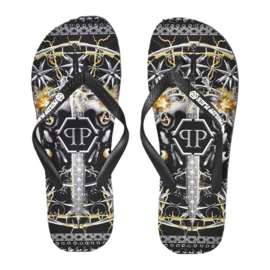 Infradito da uomo Philipp Plein M IMPS901 nero 1