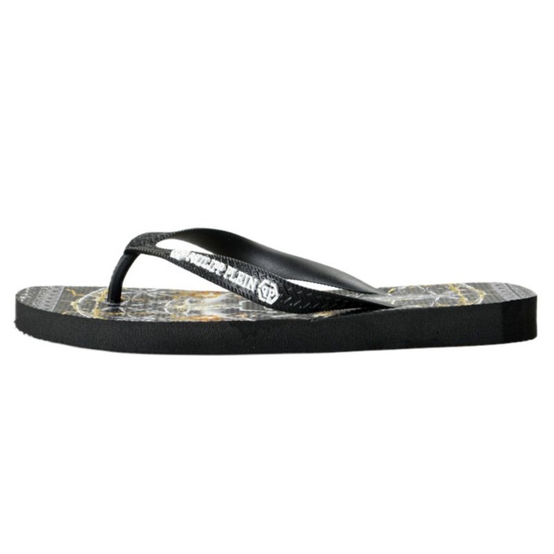 Infradito da uomo Philipp Plein M IMPS901 nero 2