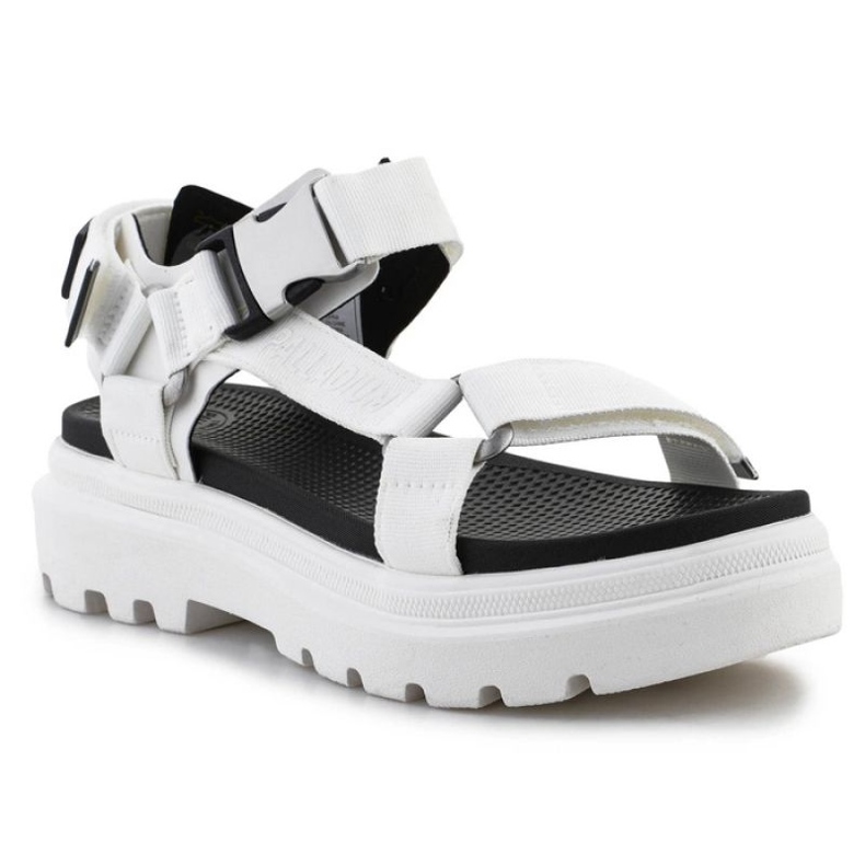 Crocs Sandali bianchi con cinturino in palladio Pallacruise Star W 97465-116-M bianco 1
