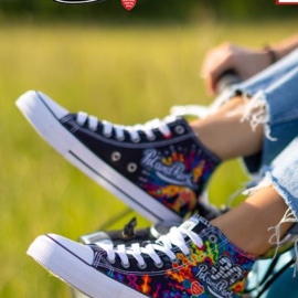 Sneakers da donna - 30. Pol 'and'Rock x Big Star OO274A700 - Preordine nero 2