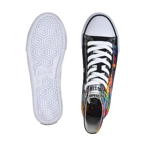 Sneakers da donna - 30. Pol 'and'Rock x Big Star OO274A700 - Preordine nero 1