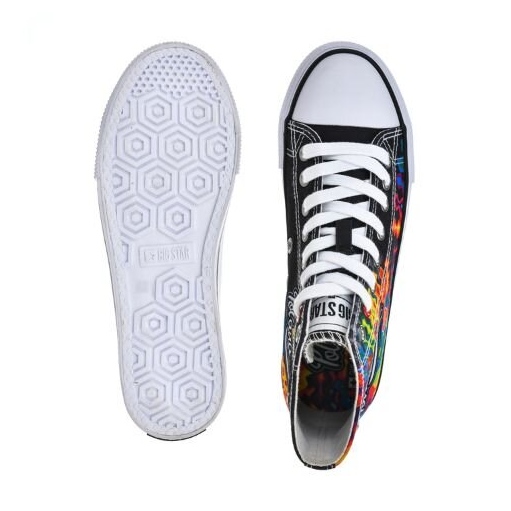 Sneakers alte da uomo - 30. Pol 'AND'ROCK X Big Star OO174800 - Preordine nero 1
