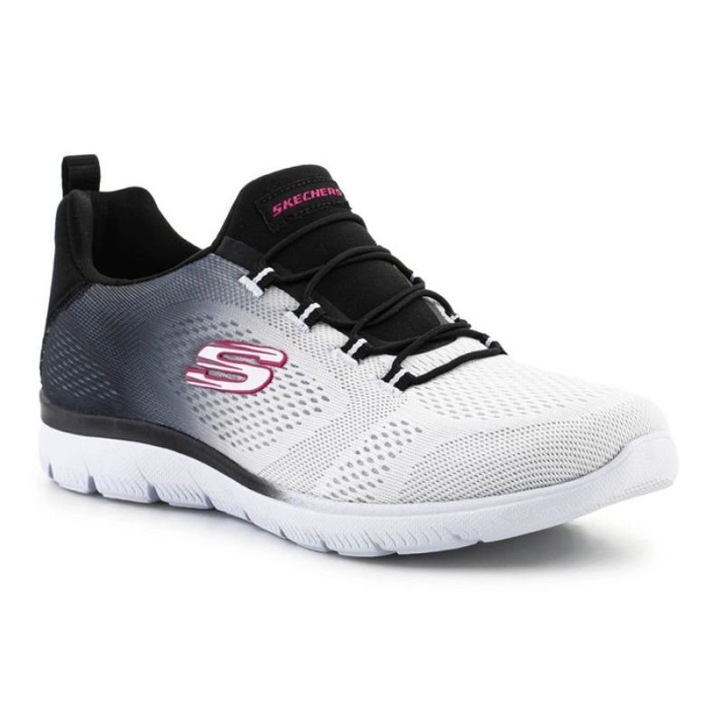 Scarpe Skechers SUMMITS-BRIGHT W 149536-BKW bianca 1