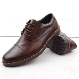 Scarpe con fascia elastica Rieker M 15320-25 marrone 2