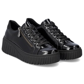 Rieker W N2501-00 scarpe con zeppa nere nero 1