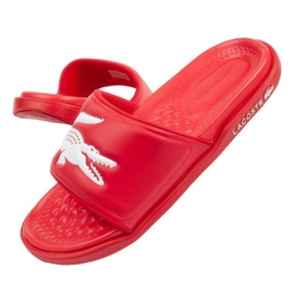 Infradito Lacoste Croco Dualiste 2017K 743CMA002017K rosso 1