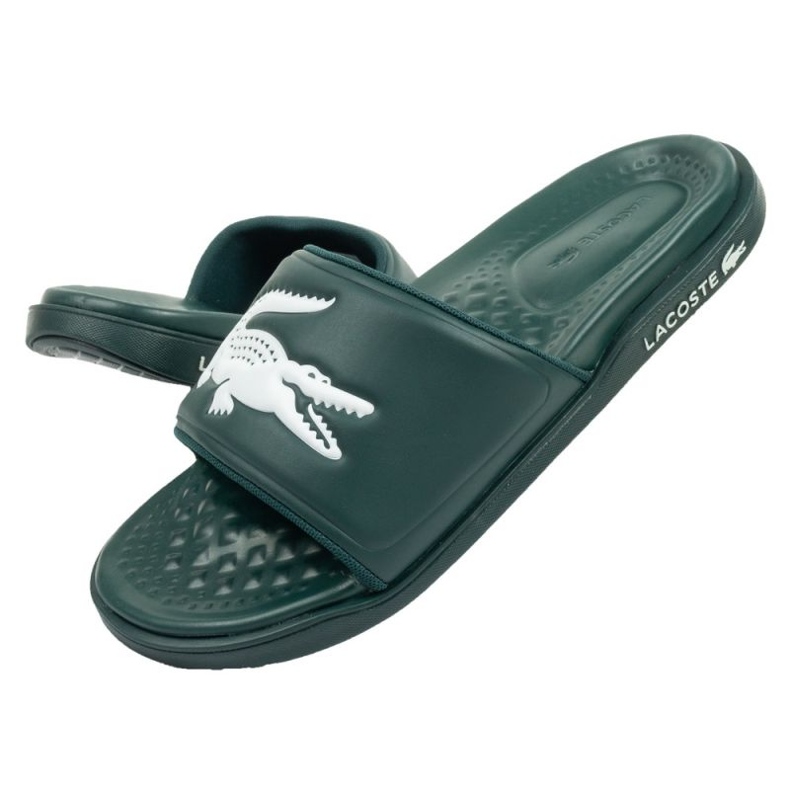 Infradito Lacoste Croco Dualiste 202D2 743CMA00202D2 verde 1